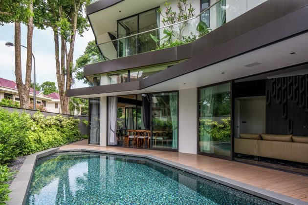 Trevorse House by A D Lab in Singapore
