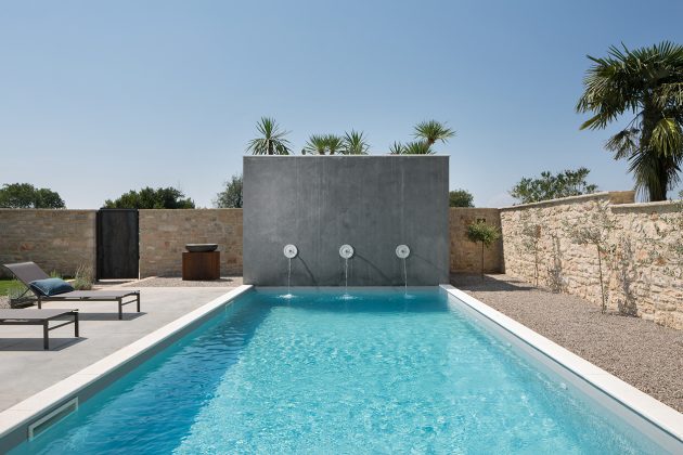 Villa Covri by Boris Ruzic in Istria, near Novigrad, Croatia