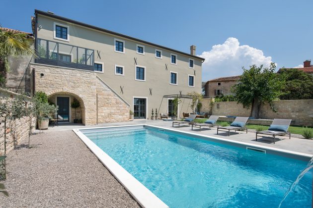 Villa Covri by Boris Ruzic in Istria, near Novigrad, Croatia