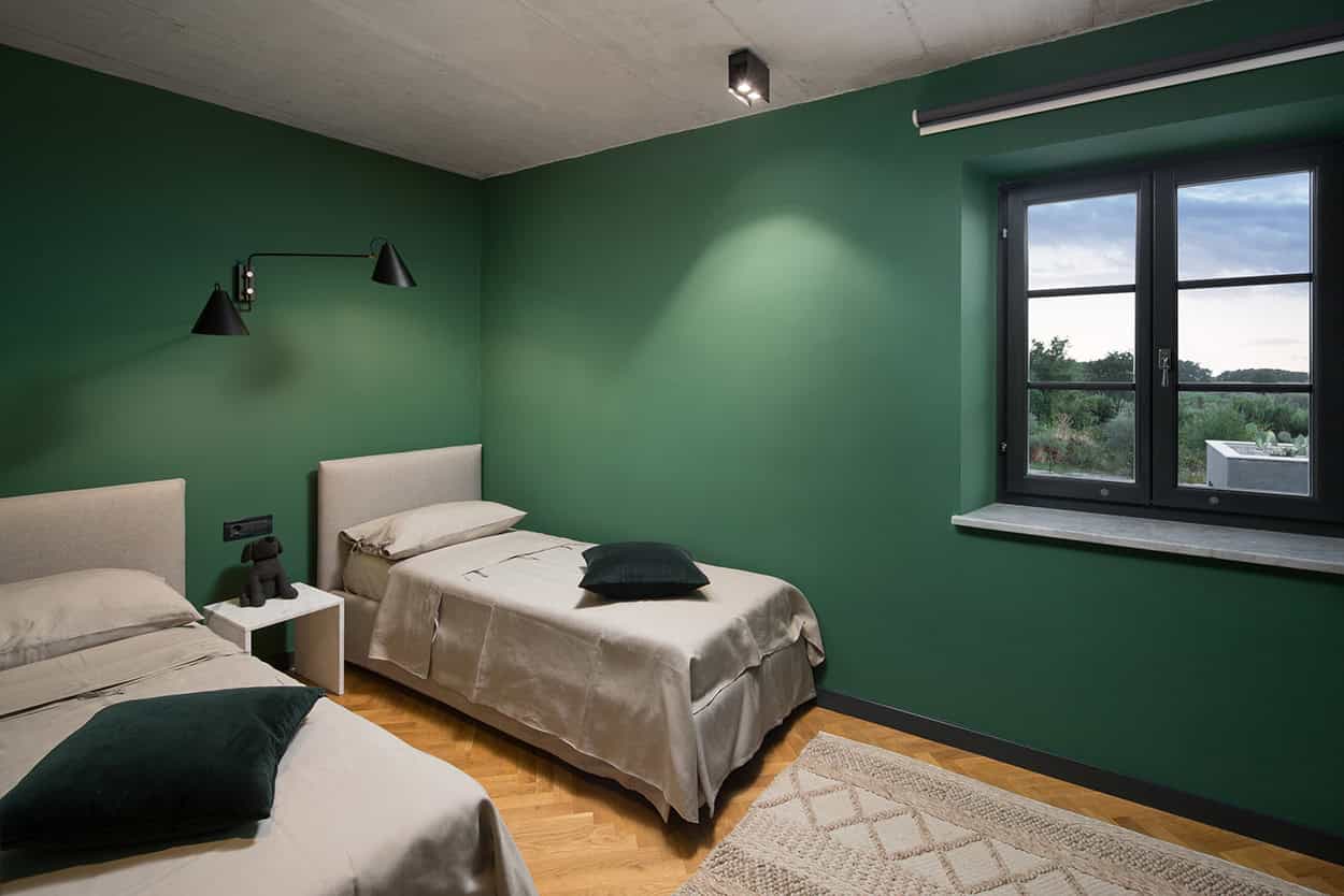 Villa Covri by Boris Ruzic in Istria, near Novigrad, Croatia