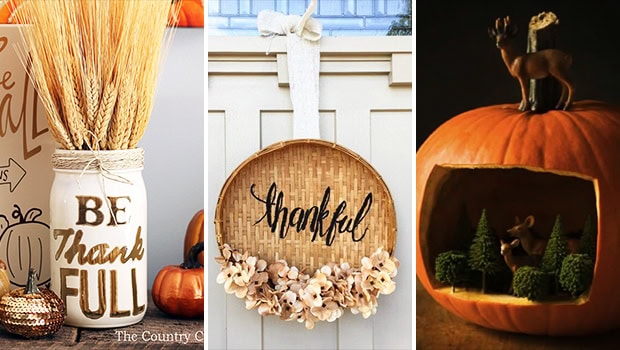 15 Beautiful DIY Thanksgiving Decor That Will Impress Your Guests