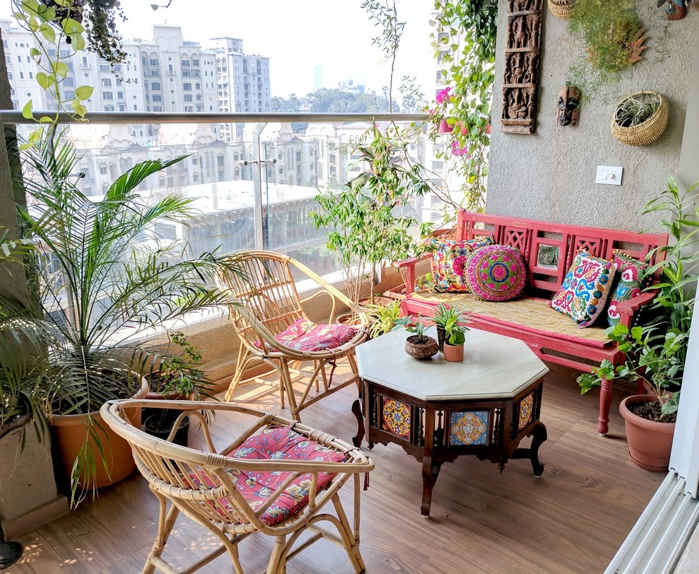 15 Cool Eclectic Balcony Designs That Will Let You Unwind