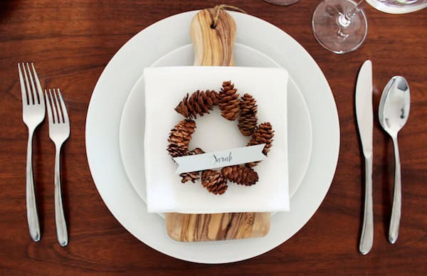 10. MINI PINECONE WREATH PLACEHOLDERS 10. MINI PINECONE WREATH PLACEHOLDERS