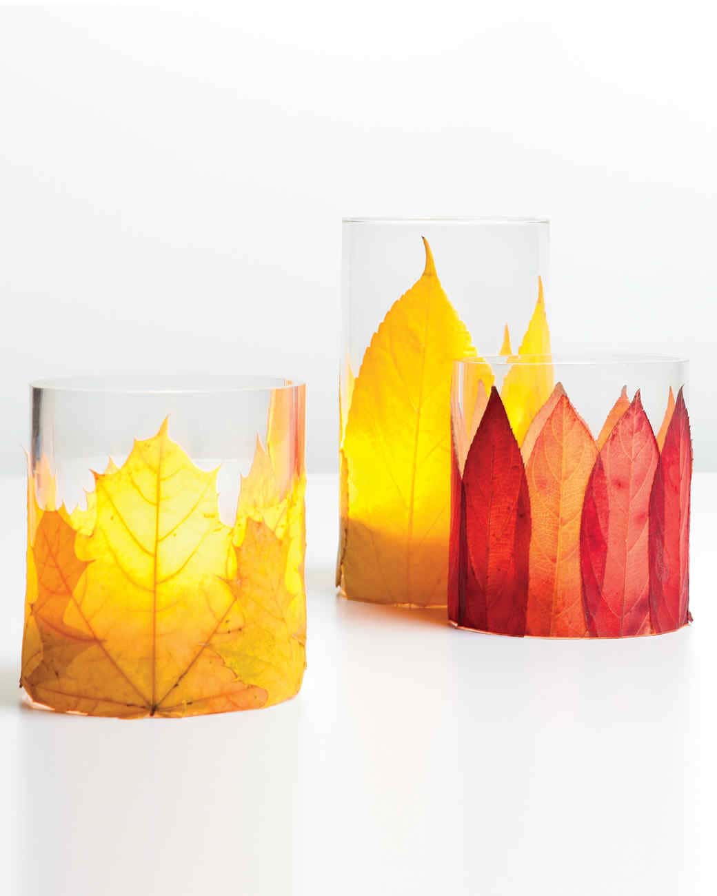 15. Flaming Foliage Candleholders 15. Flaming Foliage Candleholders
