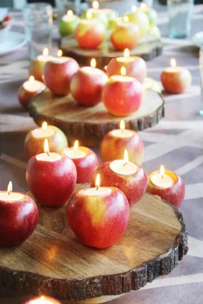 4. Apple Candles 4. Apple Candles