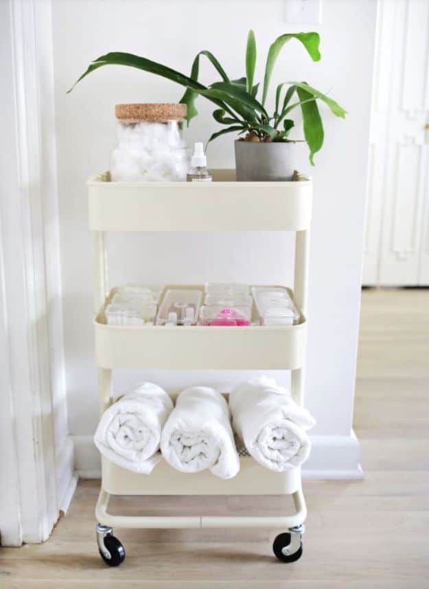 4. Ikea Cart Bathroom Organizer 4. Ikea Cart Bathroom Organizer