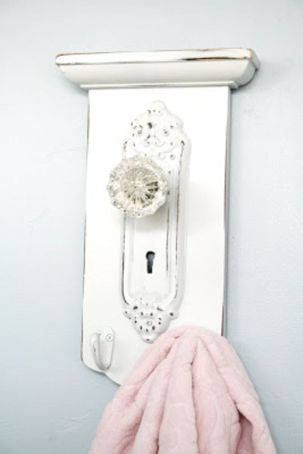 9. Thrift Store Towel Hanger Revamp 9. Thrift Store Towel Hanger Revamp