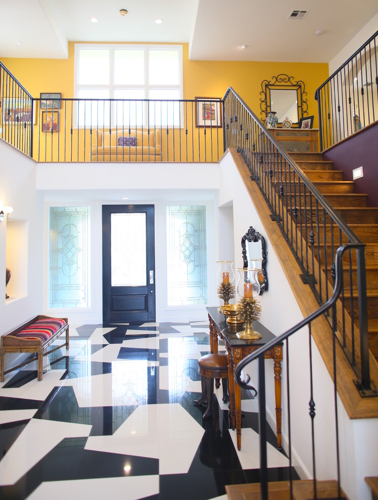 16 Expressive Eclectic Entry Hall Designs You'll Fall For