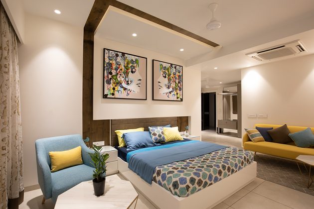 Penthouse Pafekuto by Conarch Architects in Uttar Pradesh, India