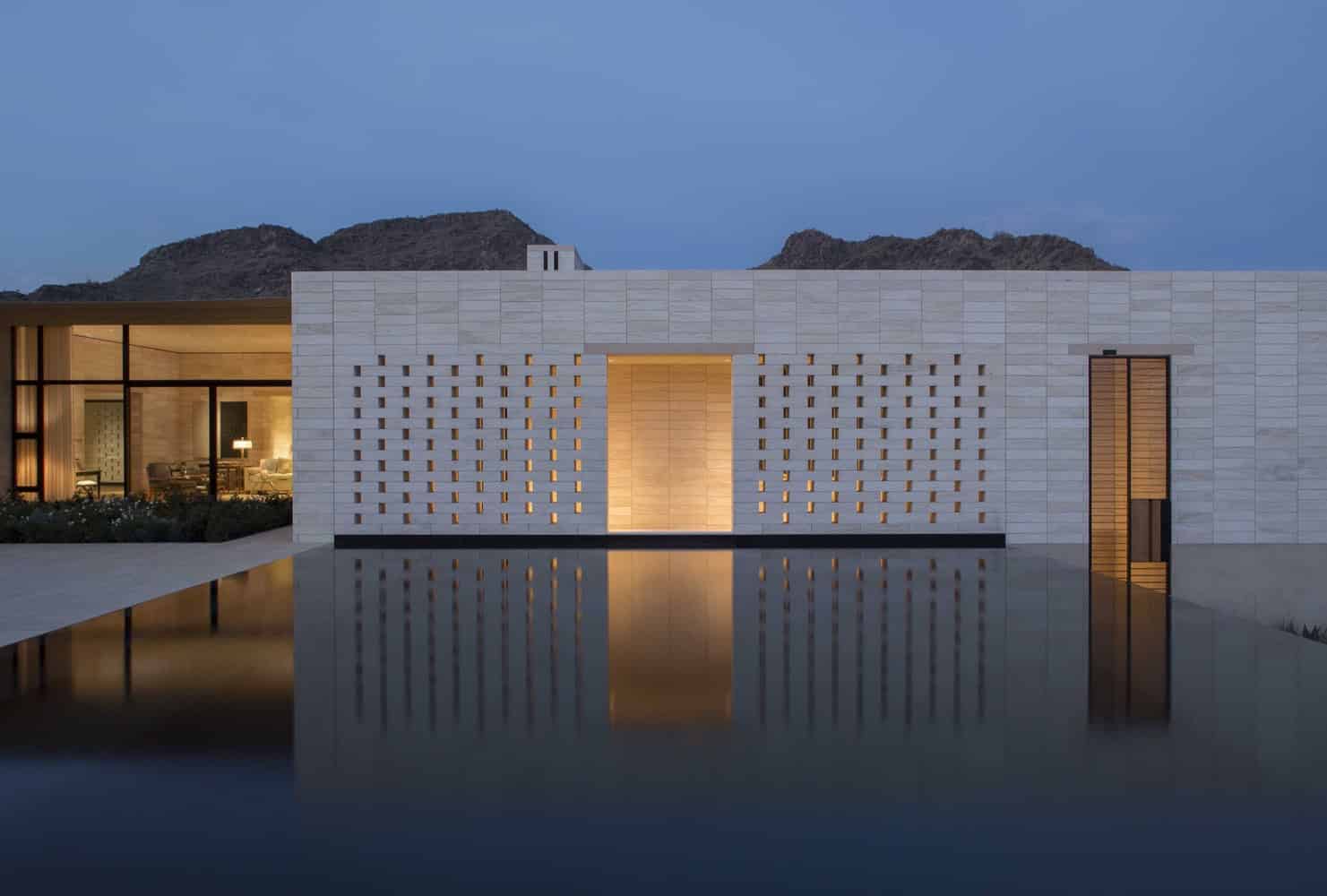 Stone Court Villa by Marwan Al Sayed Inc. in Paradise Valley, Arizona