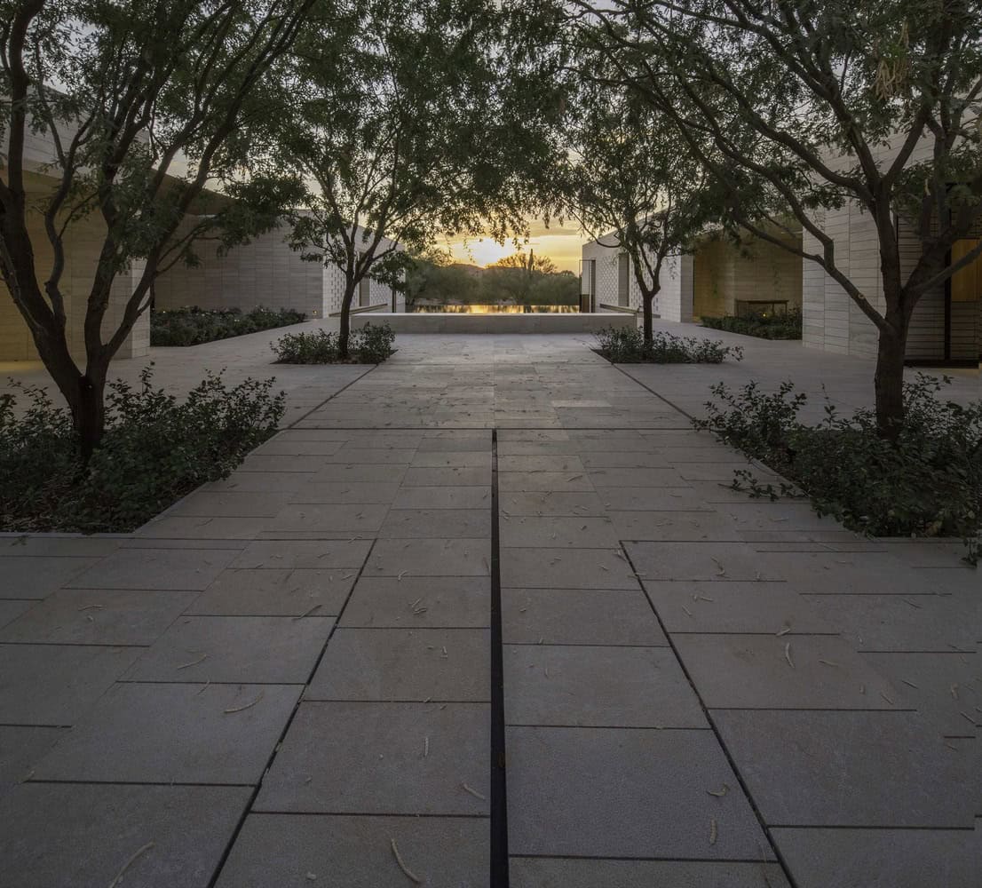 Stone Court Villa by Marwan Al Sayed Inc. in Paradise Valley, Arizona
