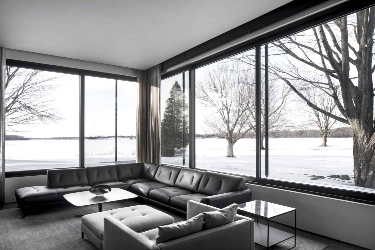 True North Residence by Alain Carle Architecte in Cornwall, Canada