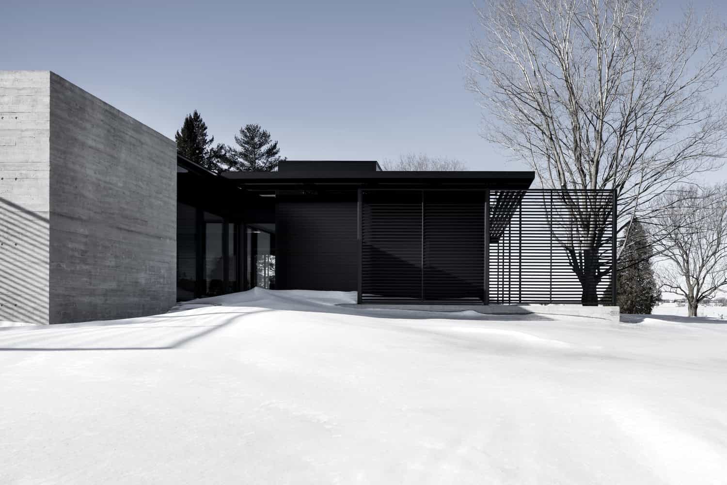 True North Residence by Alain Carle Architecte in Cornwall, Canada True North Residence by Alain Carle Architecte in Cornwall, Canada