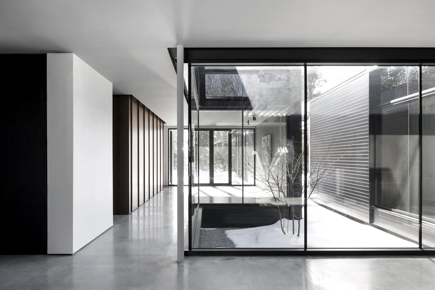 True North Residence by Alain Carle Architecte in Cornwall, Canada