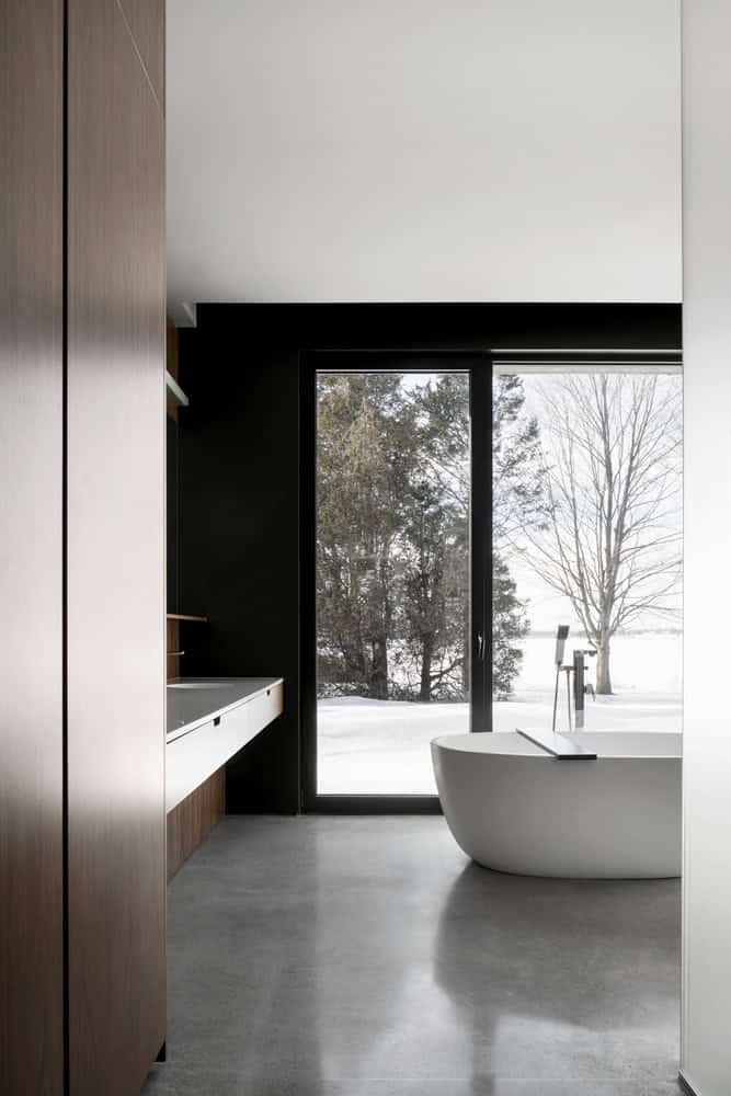 True North Residence by Alain Carle Architecte in Cornwall, Canada