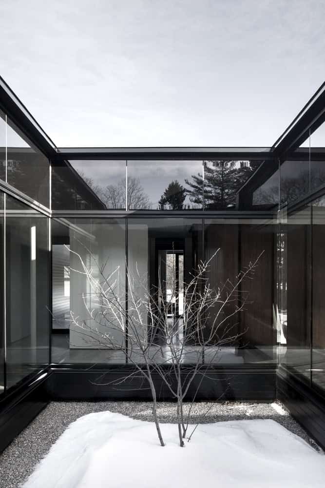 True North Residence by Alain Carle Architecte in Cornwall, Canada