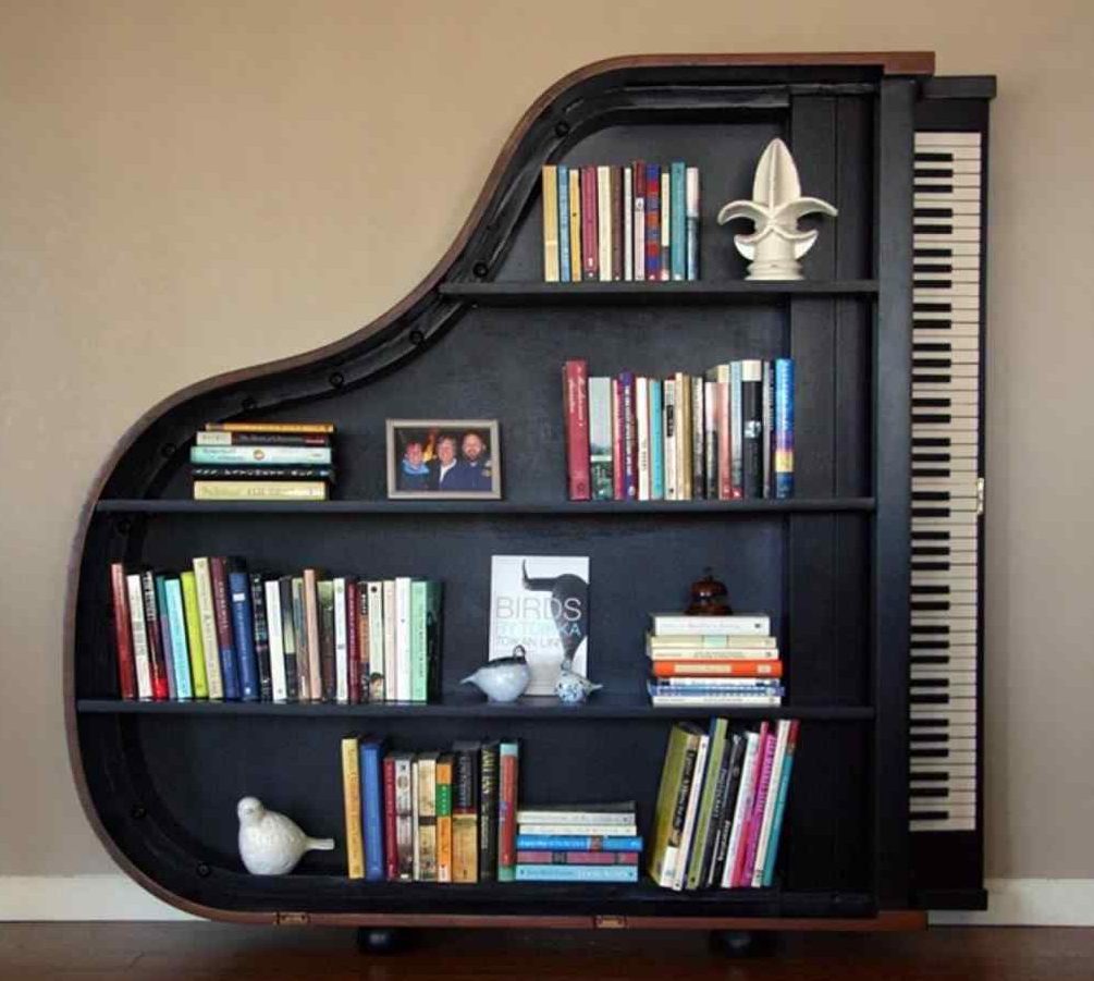 Piano In The Interior- 15 Creative Ideas How To Decorate It