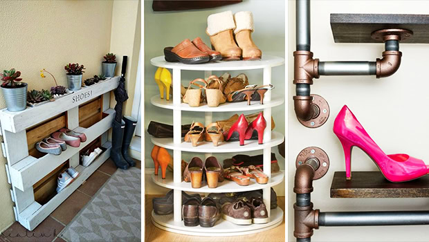 15 Awesome DIY Shoe Rack Designs Your Foyer Needs