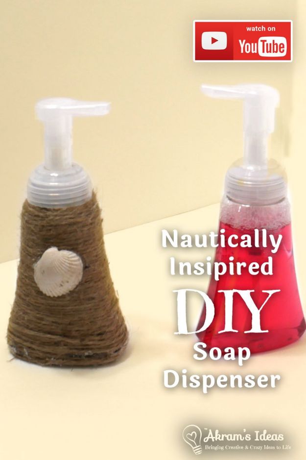 15 Awesome DIY Soap Dispenser Crafts You'd Love To Make