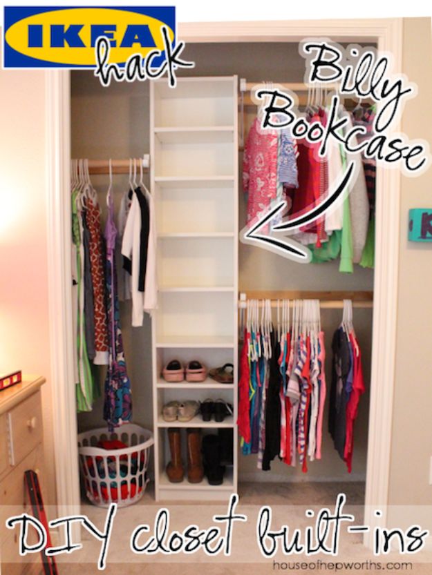 15 Great Diy Closet Storage And, Easy Closet Storage Tips