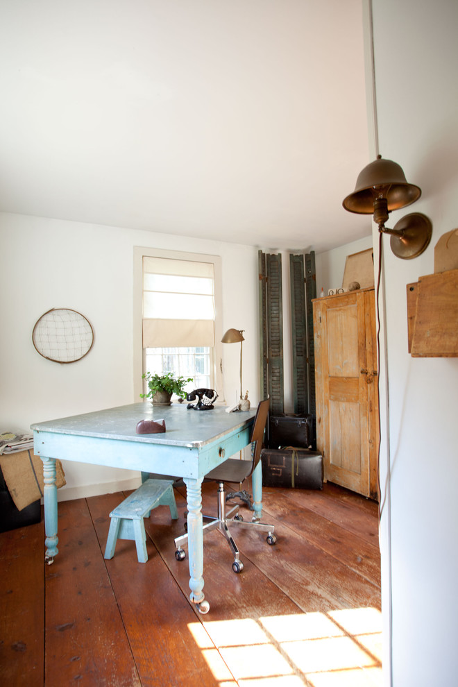 15 Interesting Shabby-Chic Home Office Interiors With Unique Looks