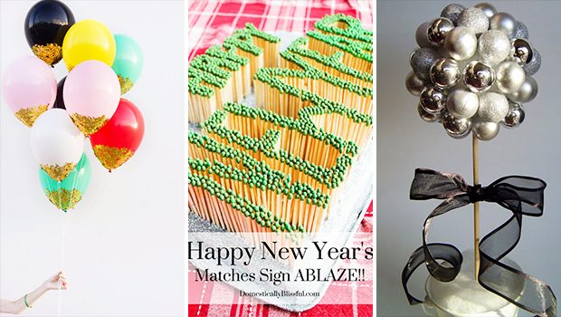15 Spectacular DIY New Year’s Eve Decor To Make Your Party Glitter