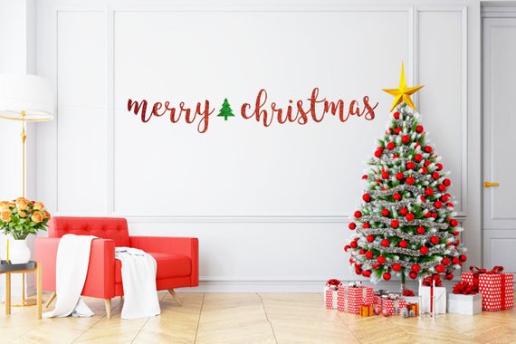 15 Vivid Handmade Christmas Banner & Garland Designs