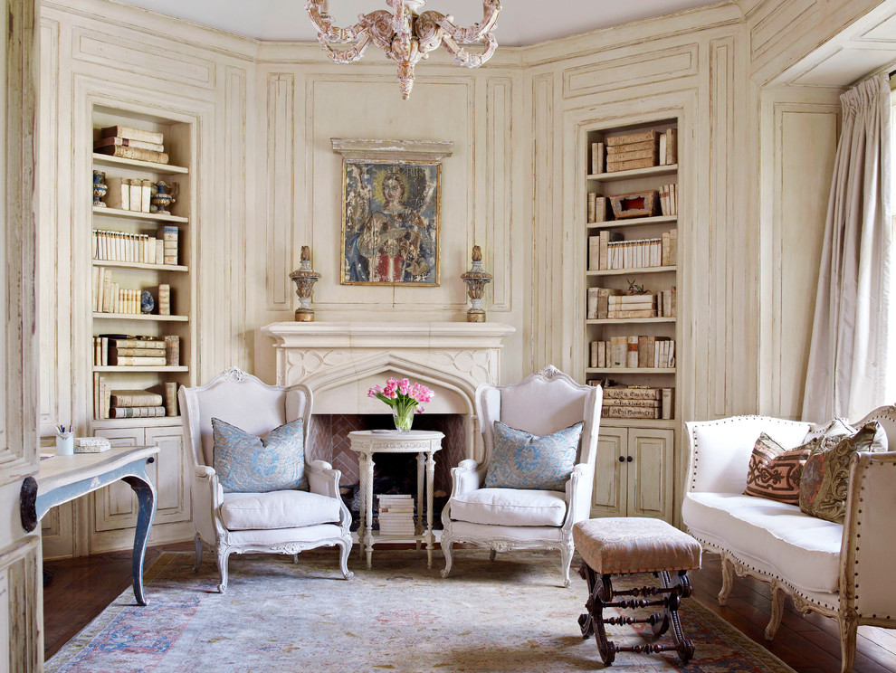 shabby chic living room canopy