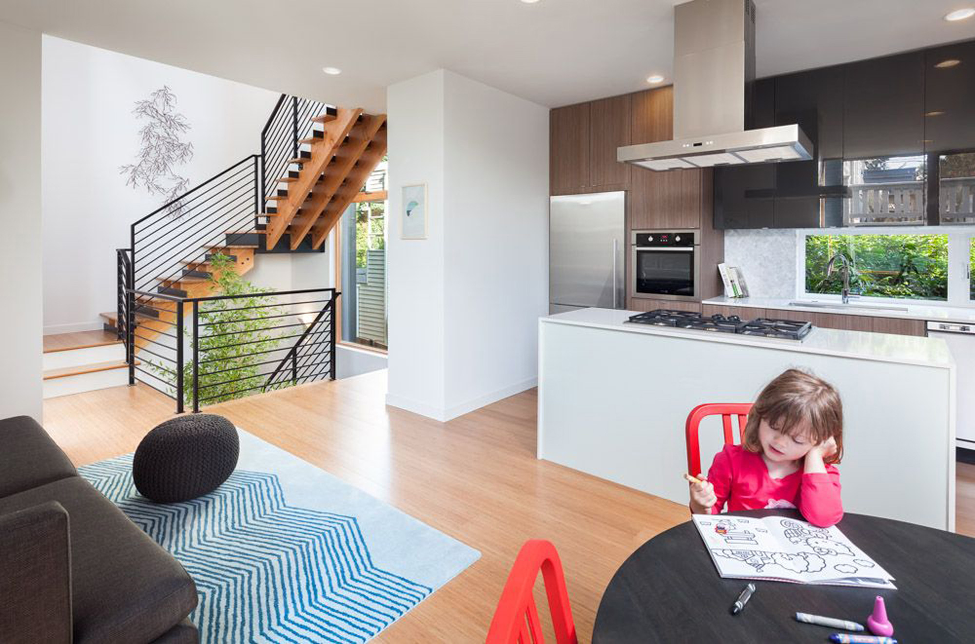 18th Ave City Homes by Malboeuf Bowie Architecture in Seattle, Washington
