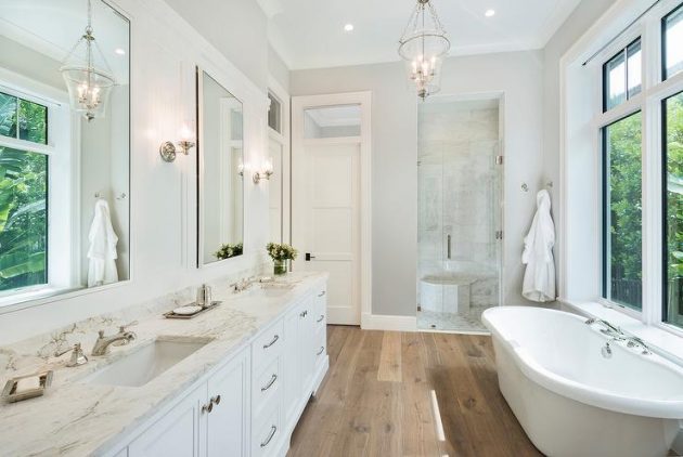 White Wood The Best Combination For Perfect Bathroom White Wood The Best Combination For Perfect Bathroom