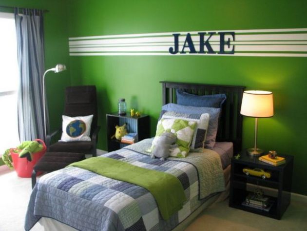 15 Proofs That Green Is Always Great Choice For The Kids Room