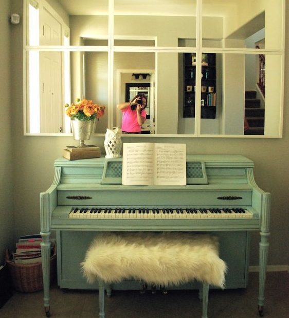 Piano In The Interior- 15 Creative Ideas How To Decorate It