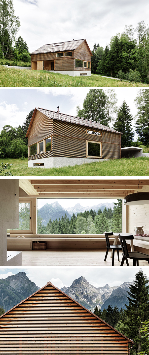 House in Tschengla by Innauer-Matt Architekten in Bürserber, Austria