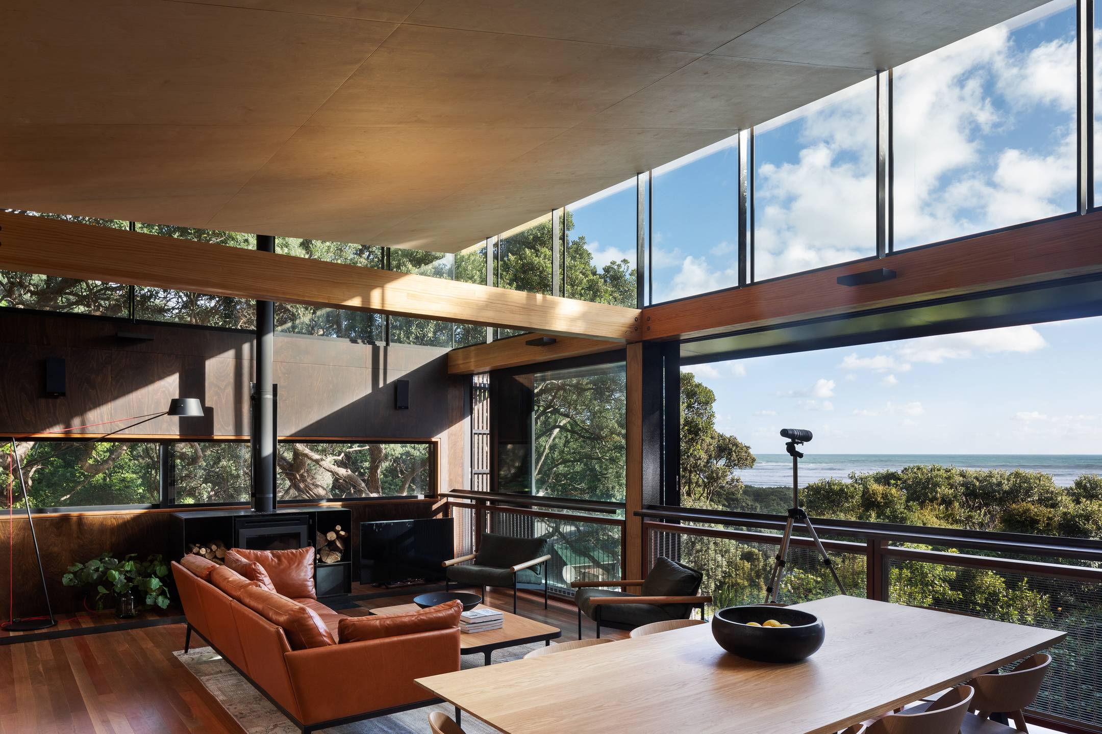 Kawakawa House by Herbst Architects in Piha, New Zealand