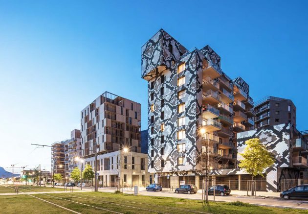 Python in the City by Maison Edouard Francois in Grenoble, France