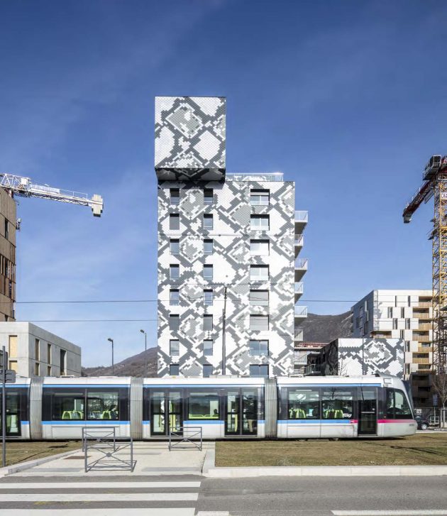 Python in the City by Maison Edouard Francois in Grenoble, France