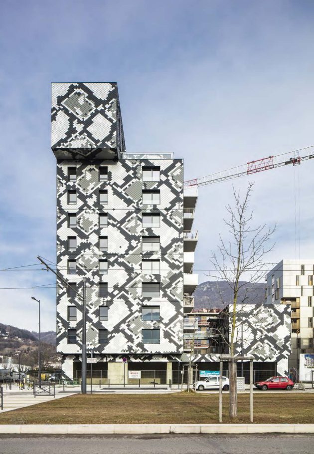 Python in the City by Maison Edouard Francois in Grenoble, France