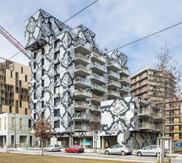 Python in the City by Maison Edouard Francois in Grenoble, France