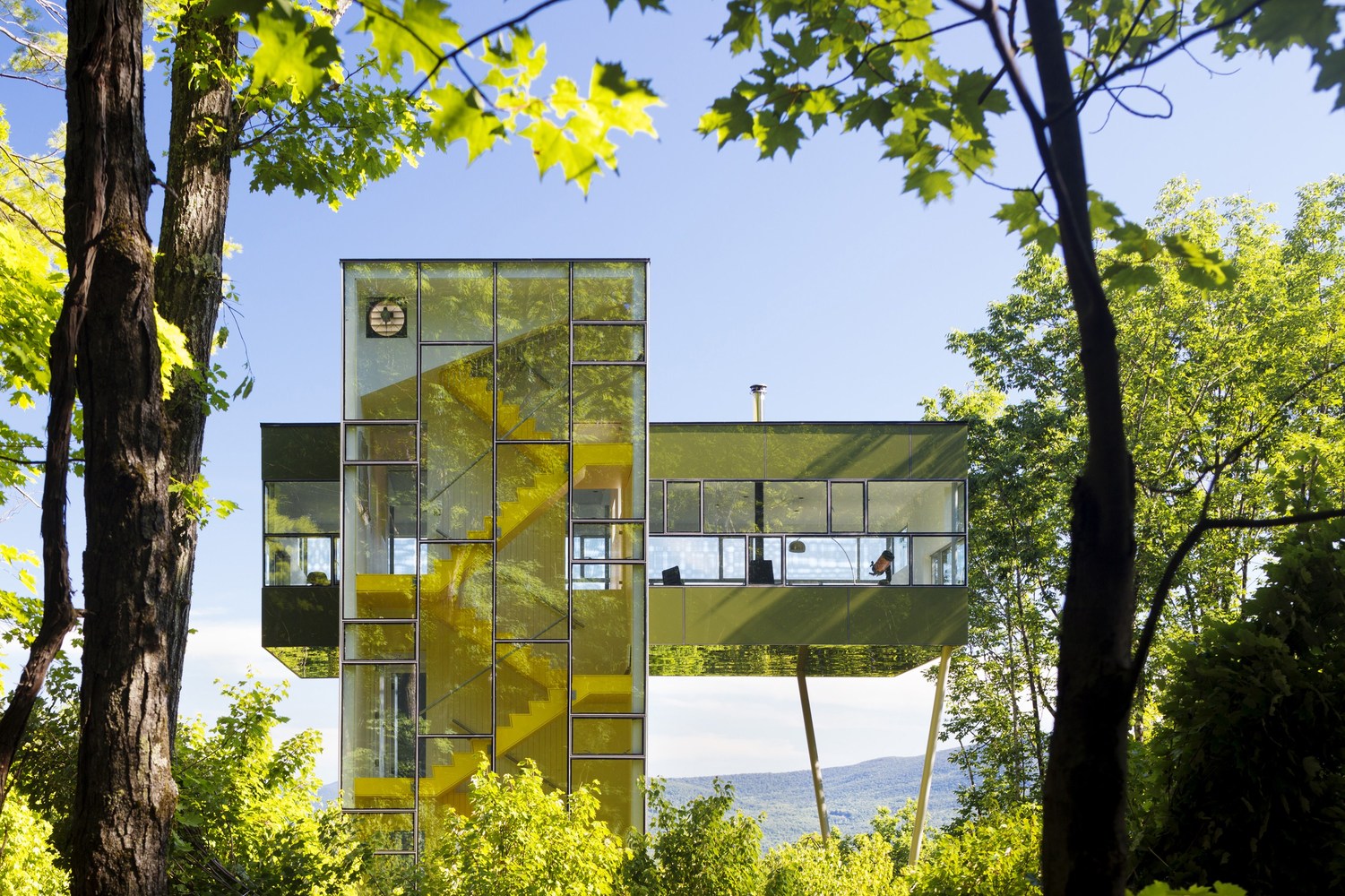 Tower House by Gluck+ in Syracuse, New York Tower House by Gluck+ in Syracuse, New York