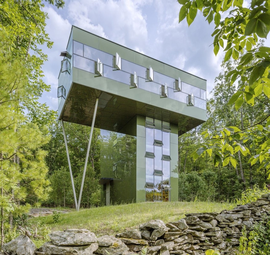Tower House by Gluck+ in Syracuse, New York Tower House by Gluck+ in Syracuse, New York