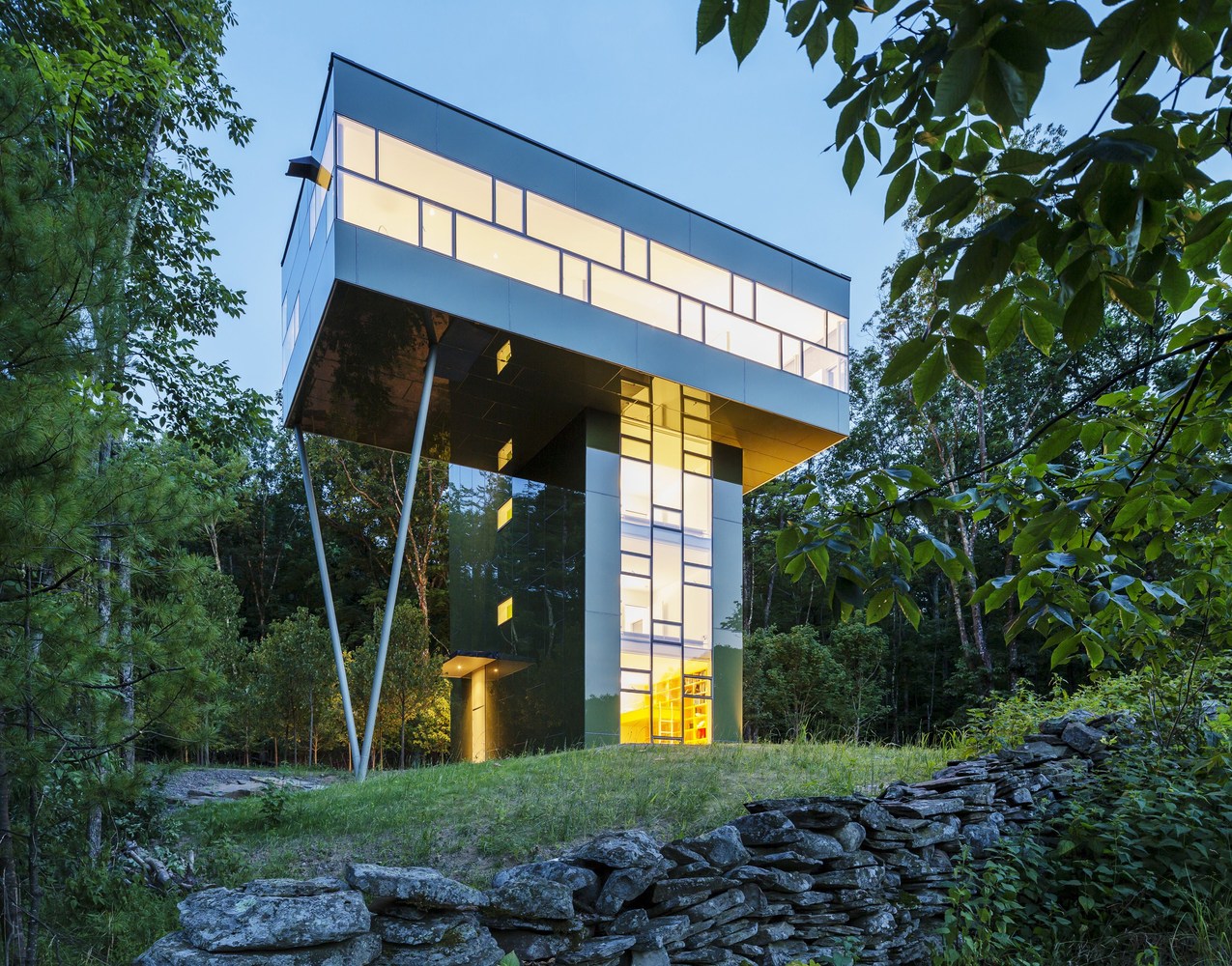 Tower House by Gluck+ in Syracuse, New York Tower House by Gluck+ in Syracuse, New York