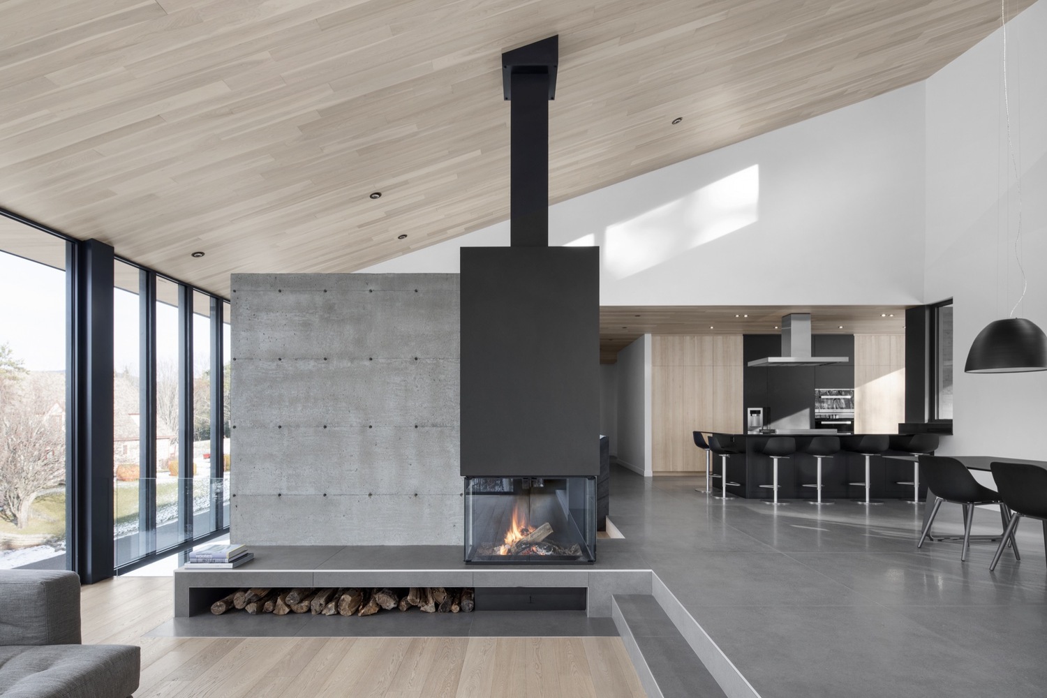 Villa Vingt by Bourgeois / Lechasseur Architects in Lac-Beauport, Canada Villa Vingt by Bourgeois / Lechasseur Architects in Lac-Beauport, Canada