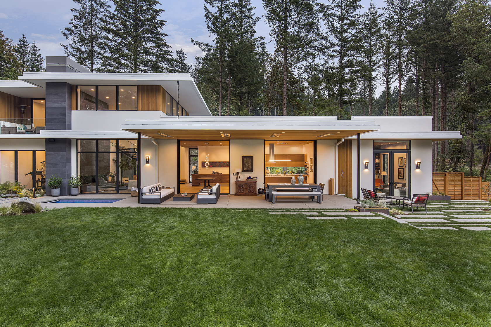 Wildwood Residence by Giulietti Schouten Architects in Portland, Oregon