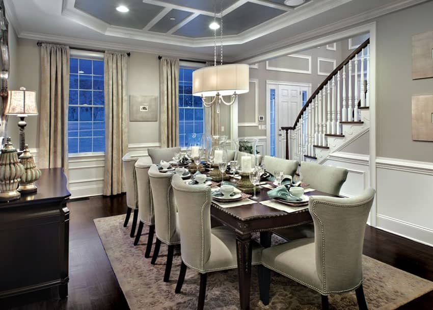 White Chandelier In The Dining Room- 12 Extravagant Ideas White Chandelier In The Dining Room- 12 Extravagant Ideas