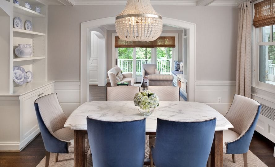 White Chandelier In The Dining Room- 12 Extravagant Ideas White Chandelier In The Dining Room- 12 Extravagant Ideas