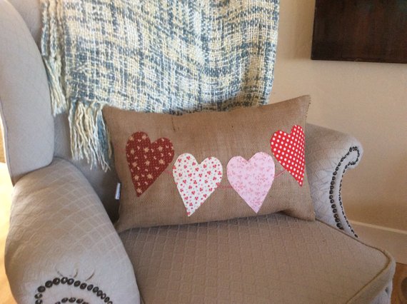 15 Charming Handmade Valentine's Day Pillow Designs That Make Great Gifts