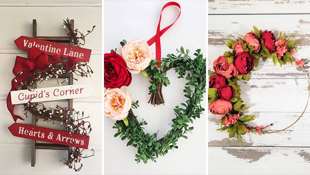 15 Enchanting Handmade Valentine’s Day Wreath Designs You’ll Love