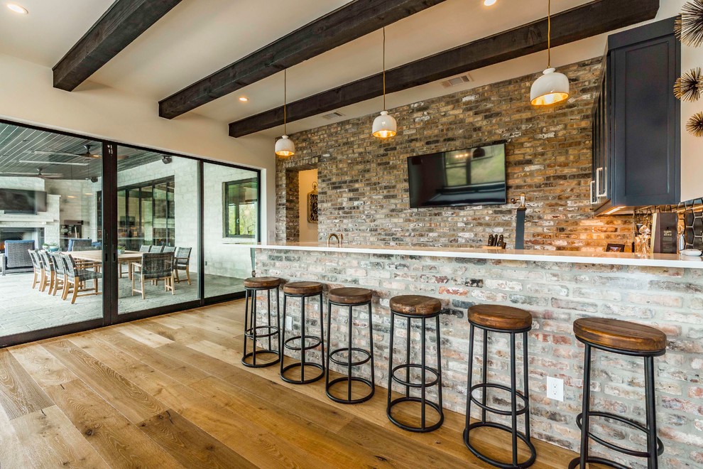 16 Ravishing Farmhouse Home Bar Interiors You Must See