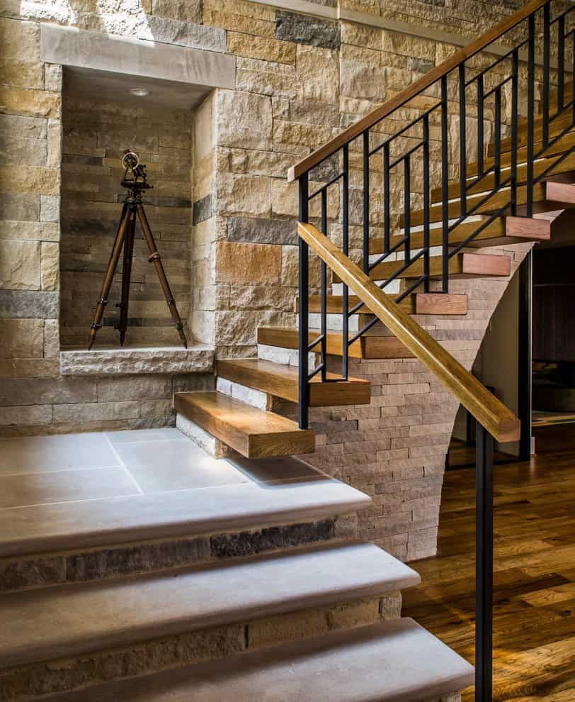 16 Stunning Farmhouse Staircase Designs That Will Blow 