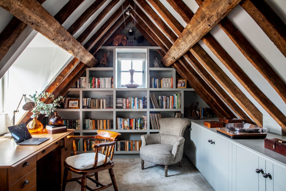 16 Tremendous Farmhouse Home Office Interiors You're Gonna Love To Work In